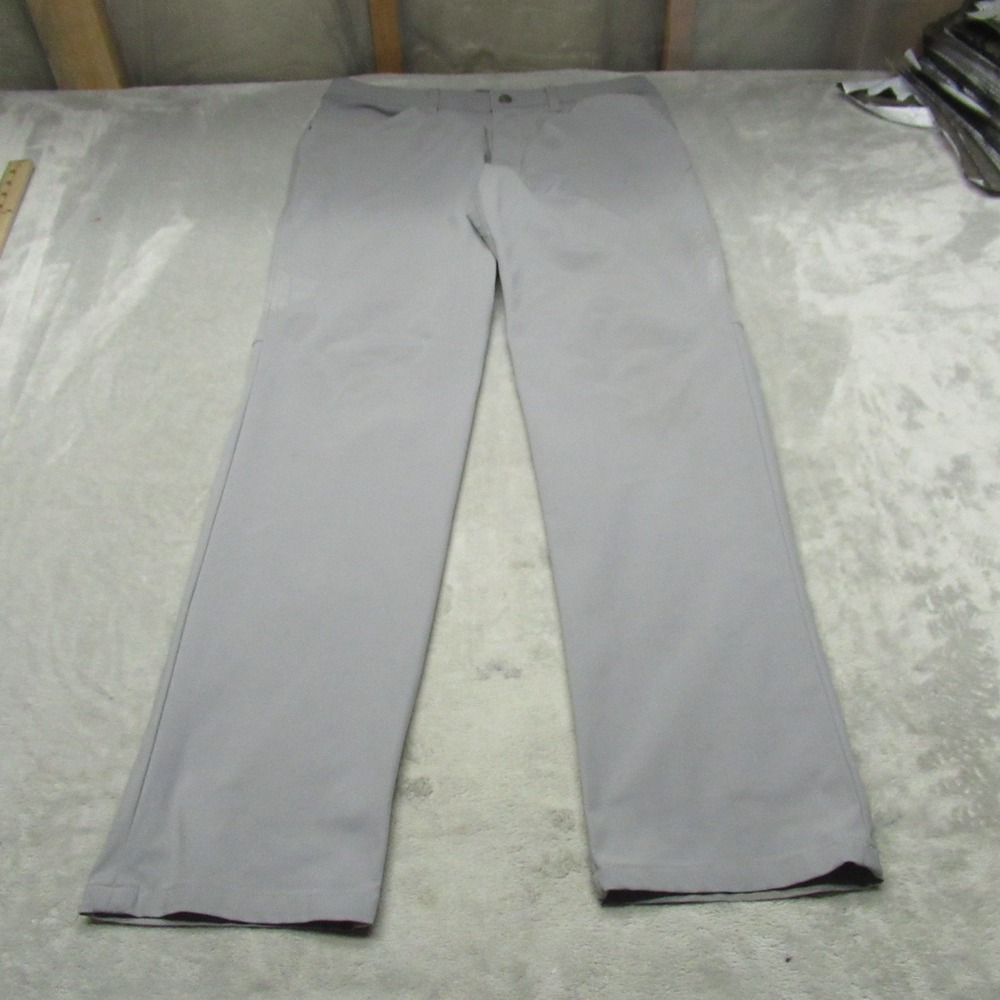 Lululemon ABC‎ Pants Mens 32x31 Grey Classic Fit Straight Stretch Warpstreme